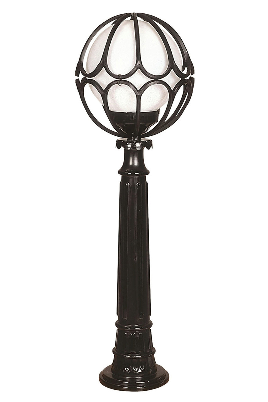 Lampadar de exterior, Opviq, 685AVN1136, Negru - imagine 4